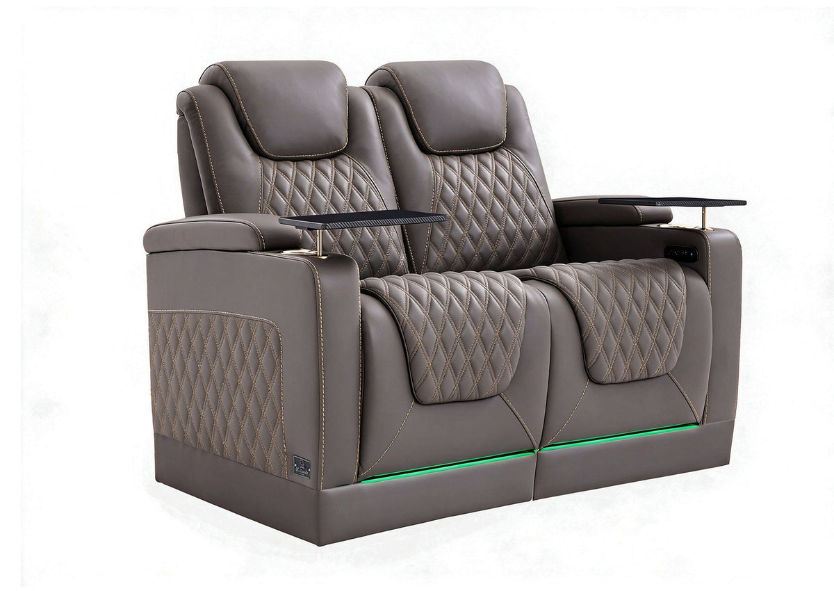 Weilianda Chic Riser Series 2-Seat Power Recliner | Adjustable Headrest & Footrest