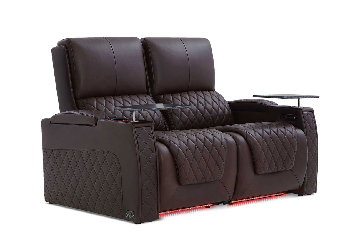 Weilianda AstroUltra XL Series – Big & Tall Design Two Seat Recliner Seats | Power Headrest for Media Room