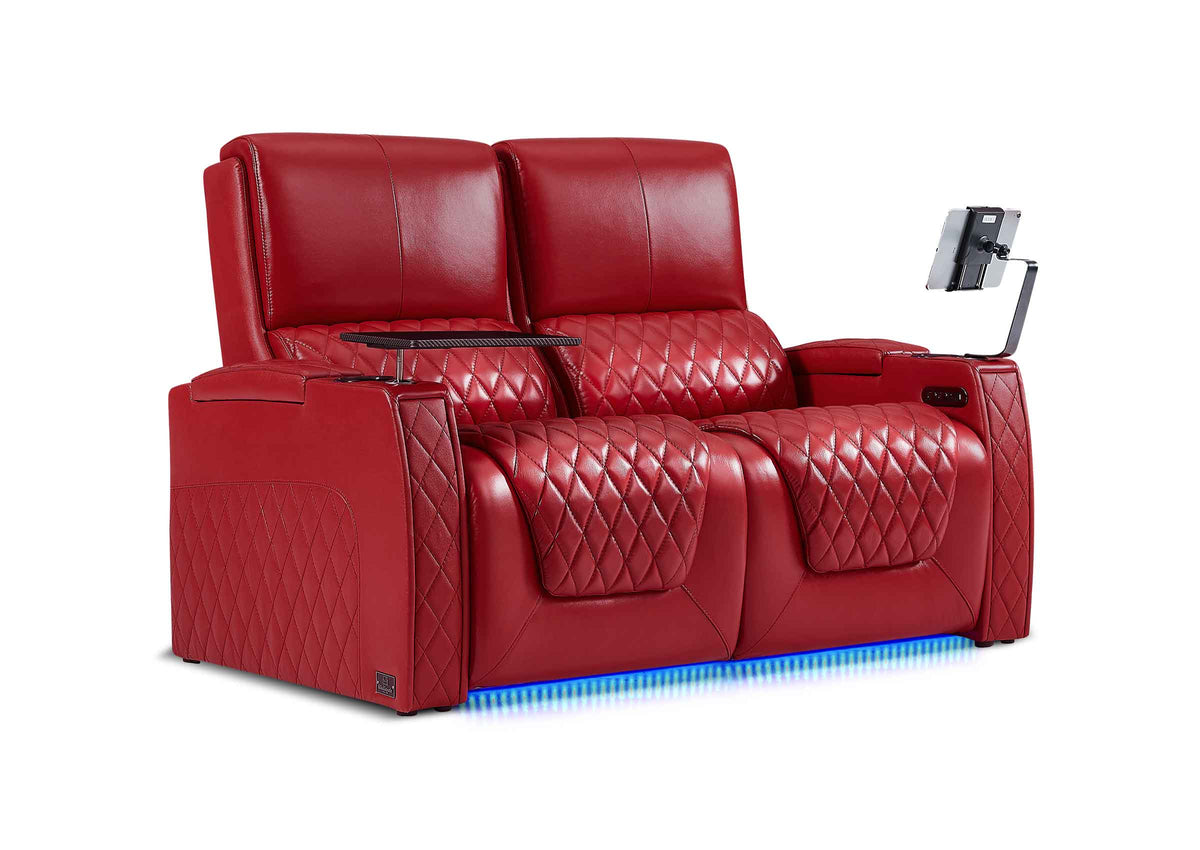 Weilianda AstroUltra XL Series – Big & Tall Design Two Seat Recliner Seats | Power Headrest for Media Room