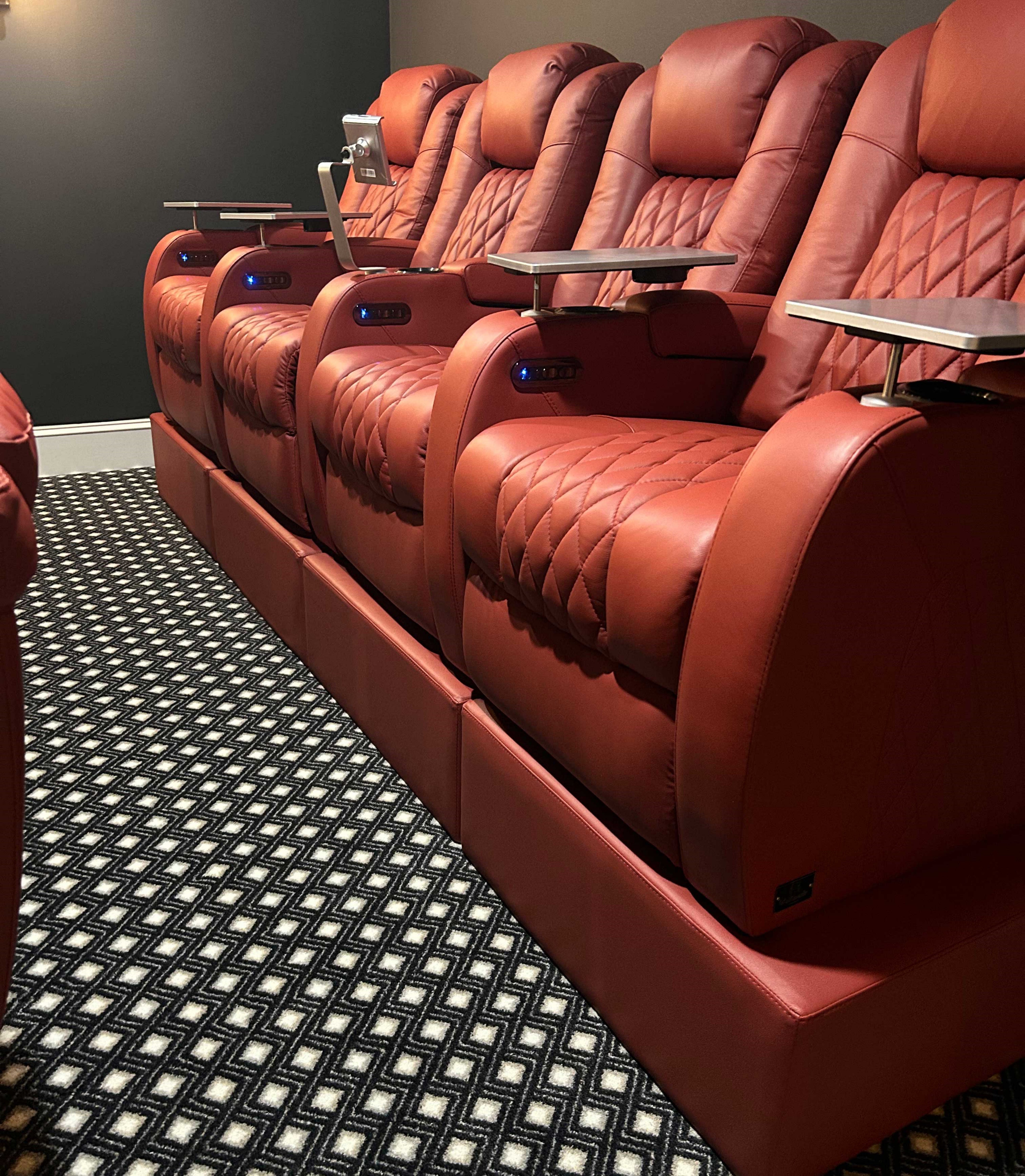 Weilianda Custom Home Theater Seat Riser Platform | Elevation Base for Rear Rows