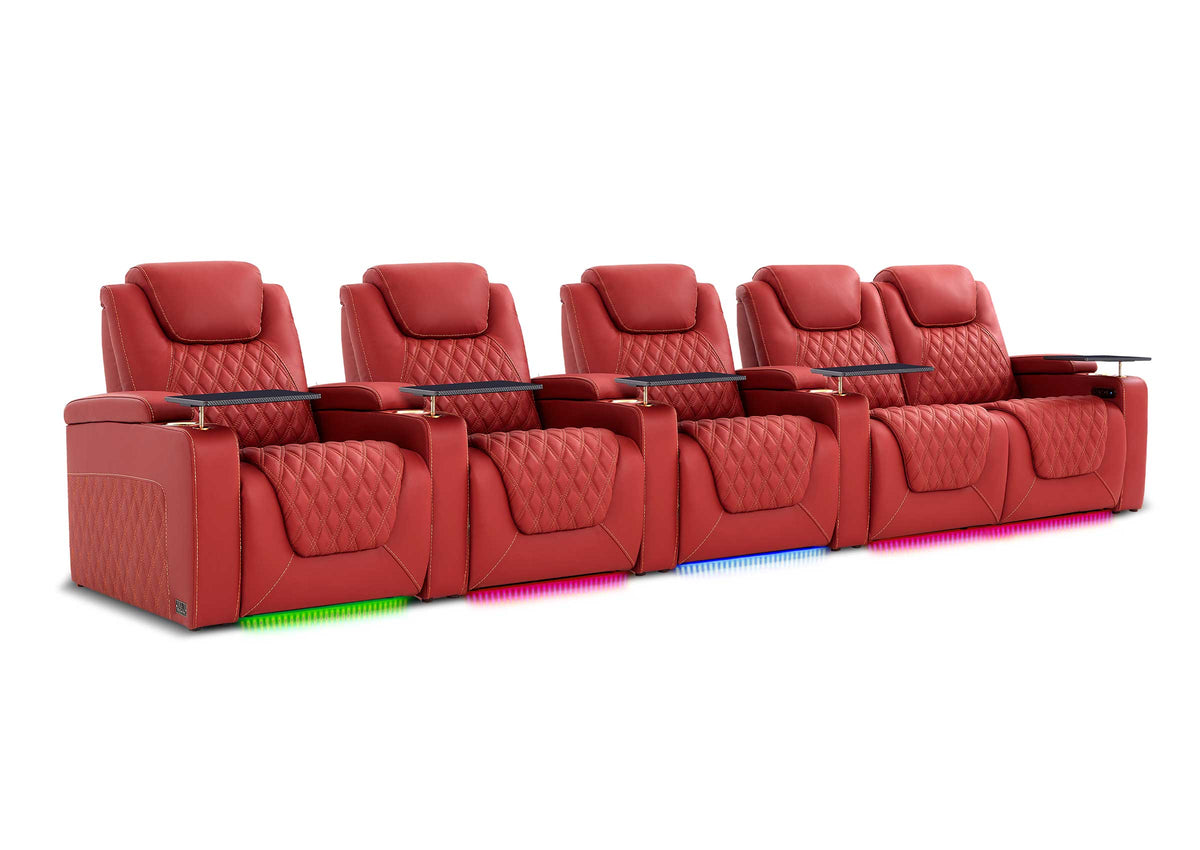 Weilianda Chic XL Series 5-Seat Electric Reclining Chair | Roomy Comfort & Multi-Color Ambient Lighting